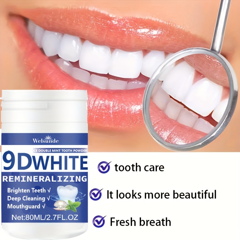Teeth Whitening Quotes - Bubuk Gigi Hidroksiapatit Remineralisasi Putih 9D,