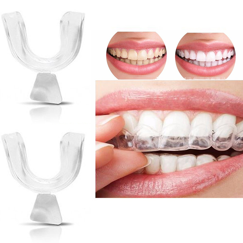 Teeth Whitening With Trays - Pelindung Gigi Silikon Nyaman untuk Malam