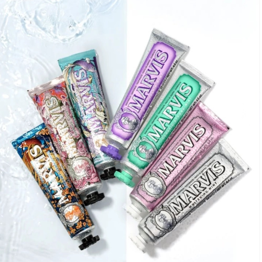 Teeth Whitening Marvis Toothpaste - Pasta Gigi Marvis Whitening Mint Asli