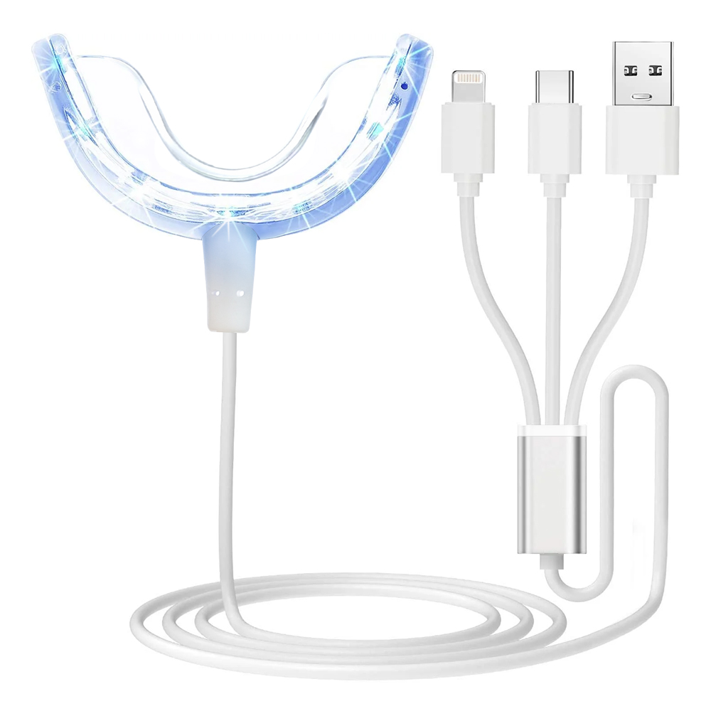 Teeth Whitening With Trays - Lampu Akselerator Pemutih Gigi, Lampu LED
