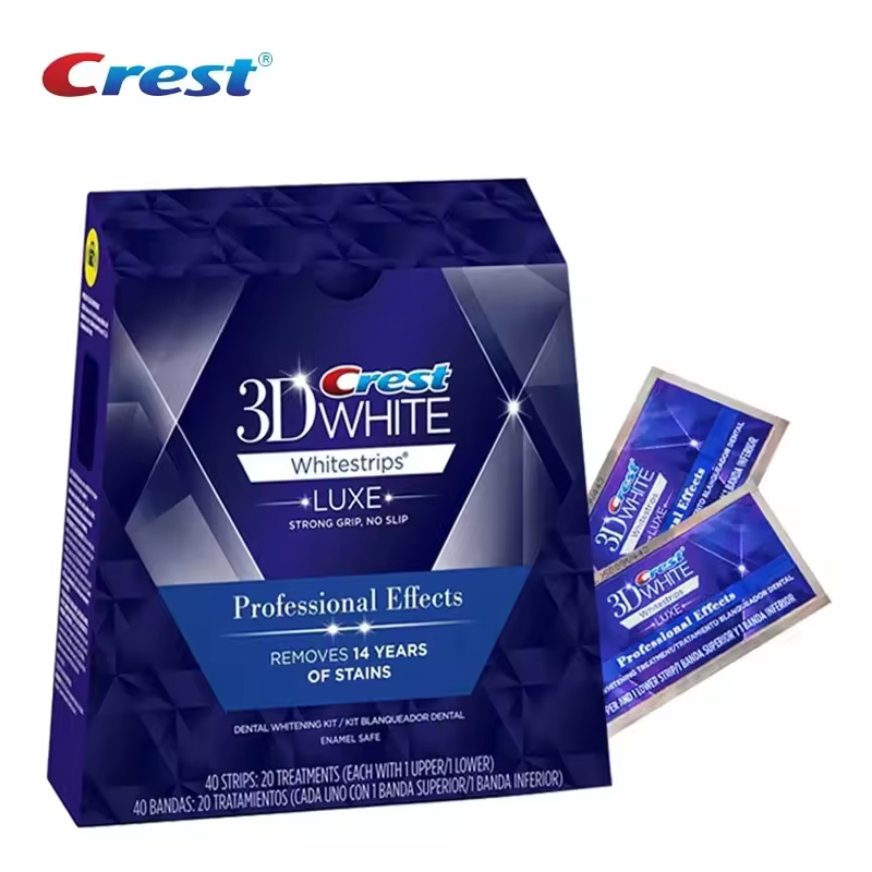 Teeth Whitening Effects - Crest 3D White Strips Pemutih Gigi