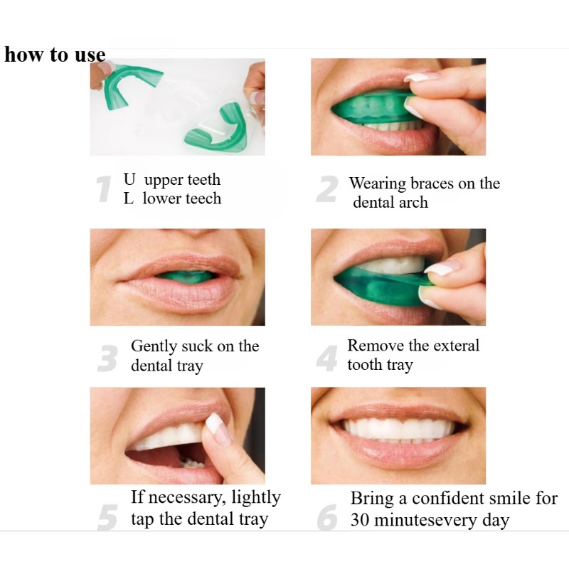 Set Baki Pemutih Gigi Berbentu - Teeth Whitening With Trays ulasan dan harga