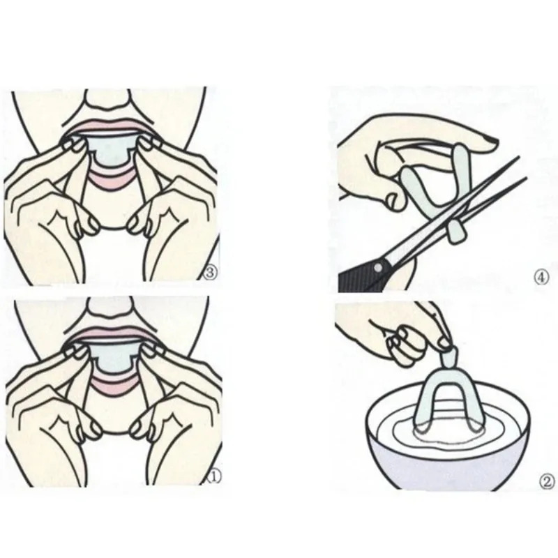 1/3/6 Pasang Pelindung Mulut S - Teeth Whitening With Trays ulasan dan harga