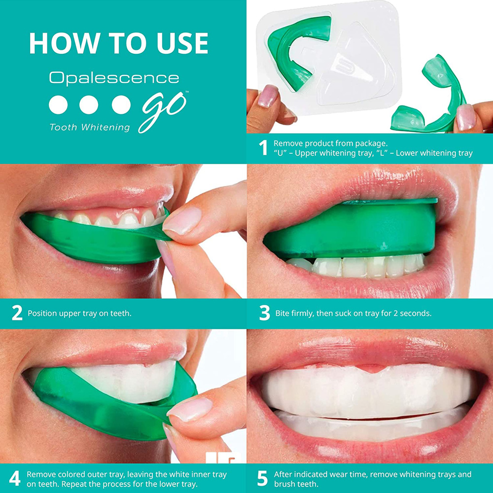 Hidrogen peroksida untuk pemut - Teeth Whitening With Trays ulasan dan harga