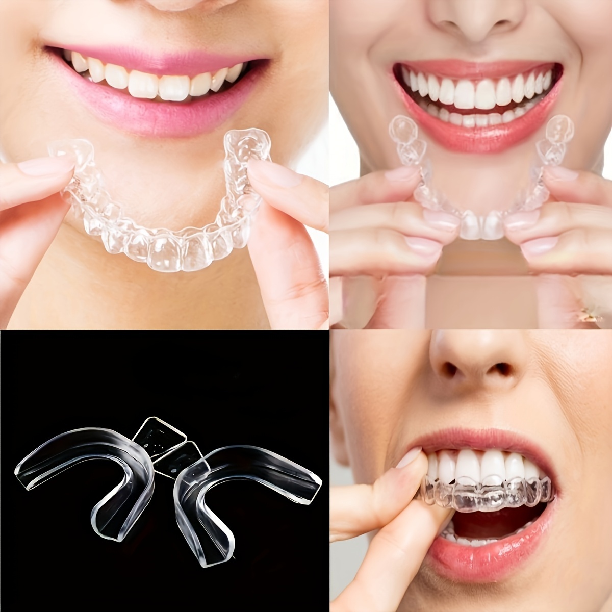 Alat Perata Gigi Silikon Unise - Teeth Whitening With Trays ulasan dan harga