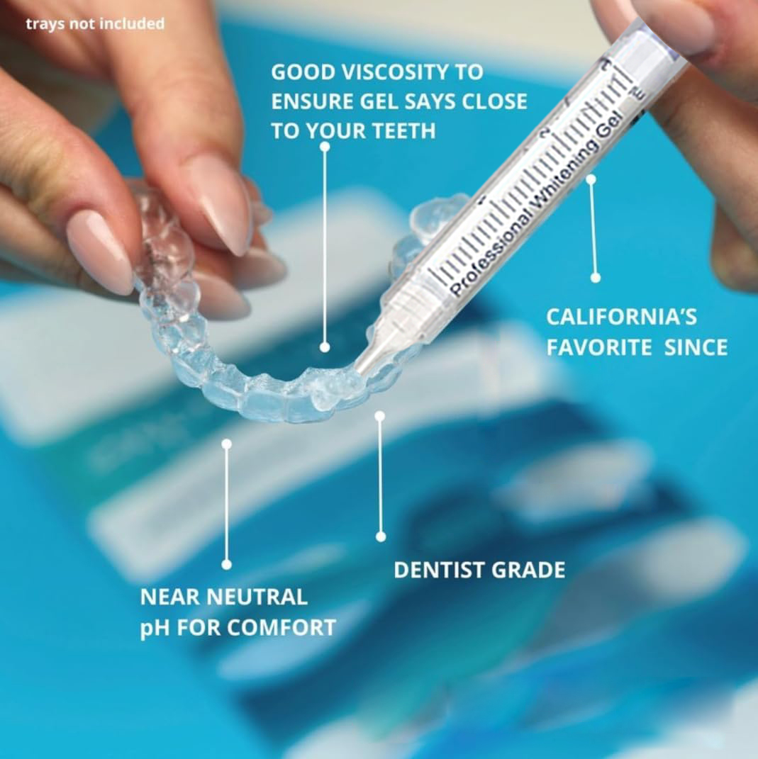 Gel Pemutih Gigi Isi Ulang Syr - Teeth Whitening With Trays ulasan dan harga