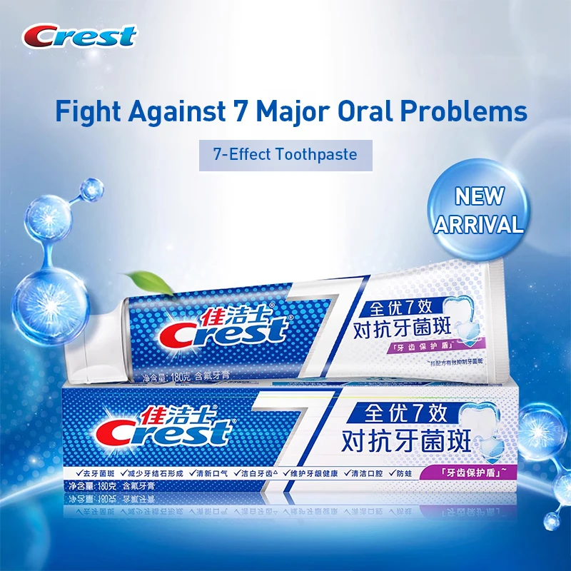 Pasta Gigi Crest 7 Effects Mem - Teeth Whitening Effects ulasan dan harga