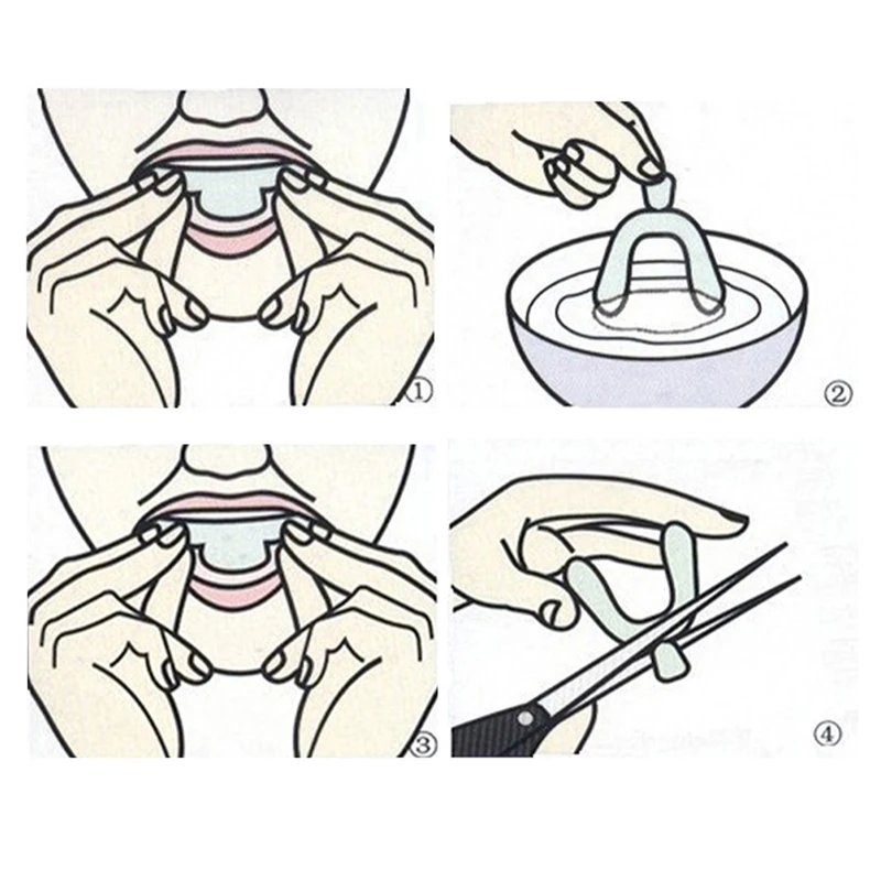 10Pcs/set Pelindung Mulut Sili - Teeth Whitening With Trays ulasan dan harga